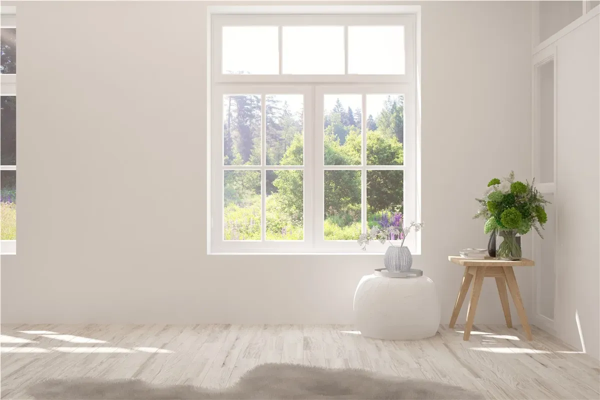 Double pane casement window